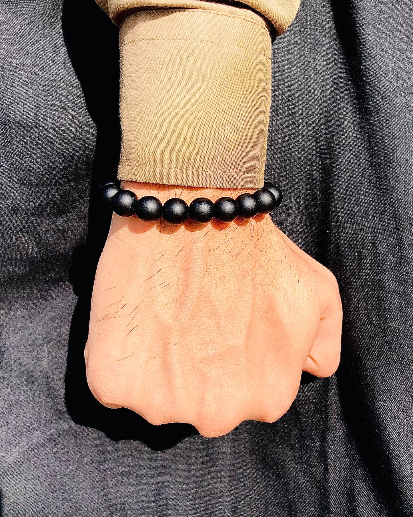 Matte-Black Bracelet