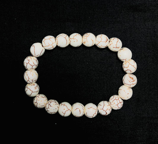 White Marble-Bracelet - ROYAL WEAR